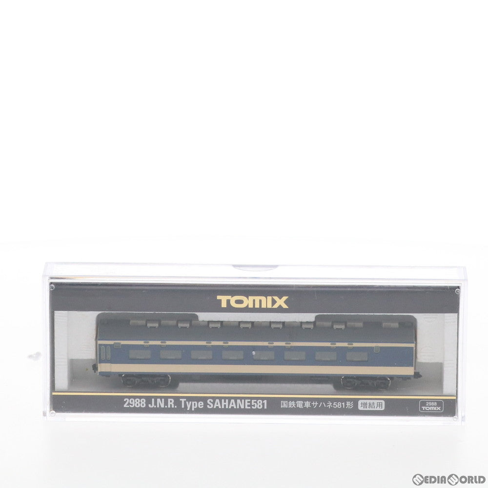 【中古即納】[RWM] 2988 国鉄電車 サハネ581形 増結用 Nゲージ 鉄道模型 TOMIX(トミックス) (20020129)