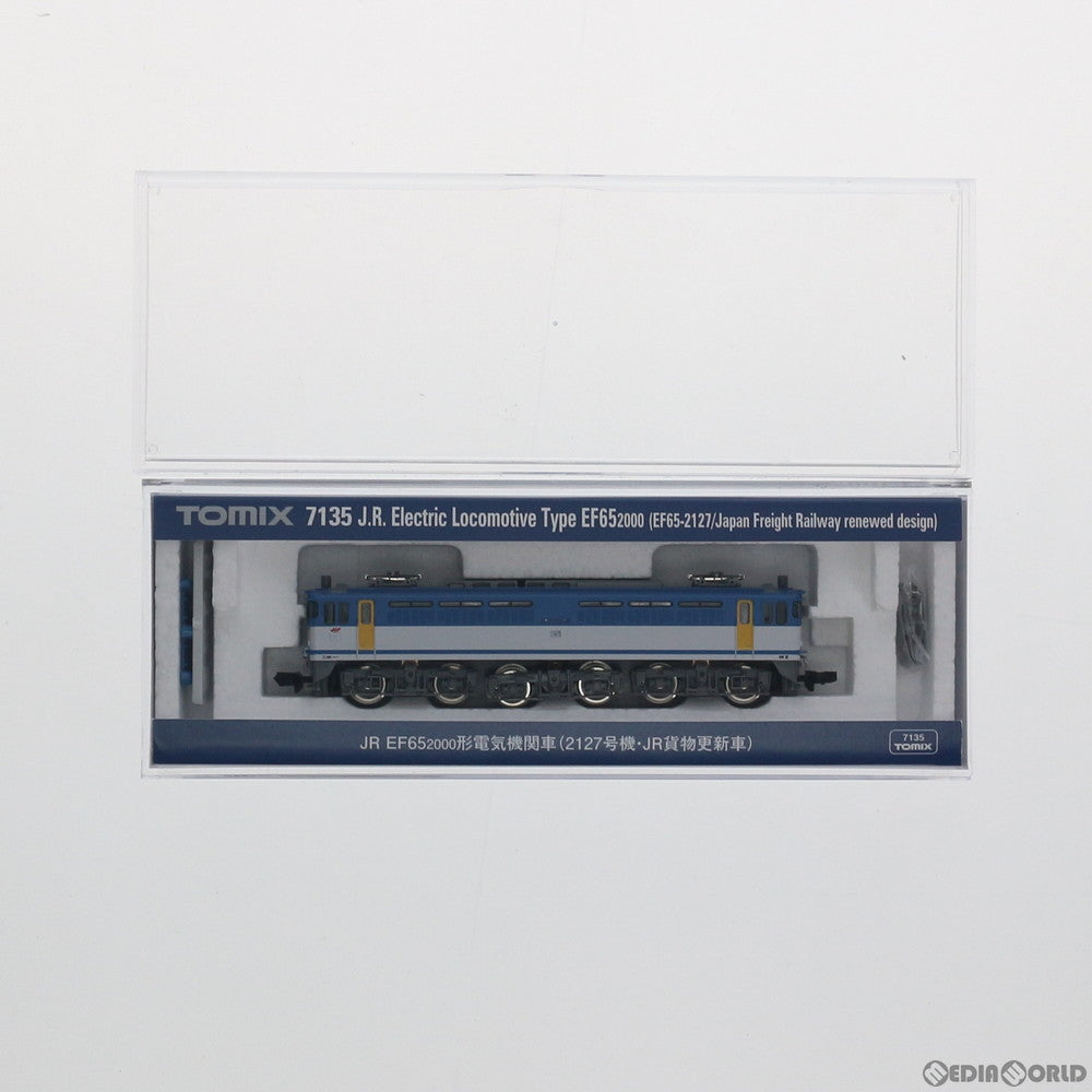 【中古即納】[RWM] 7135 JR EF65-2000形電気機関車(2127号機・JR貨物更新車) (動力付き) Nゲージ 鉄道模型 TOMIX(トミックス) (20200912)