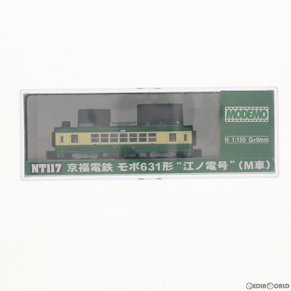 【中古即納】[RWM] NT117 京福電鉄 モボ631形 江ノ電号(M車) Nゲージ 鉄道模型 MODEMO(モデモ/ハセガワ) (20101025)