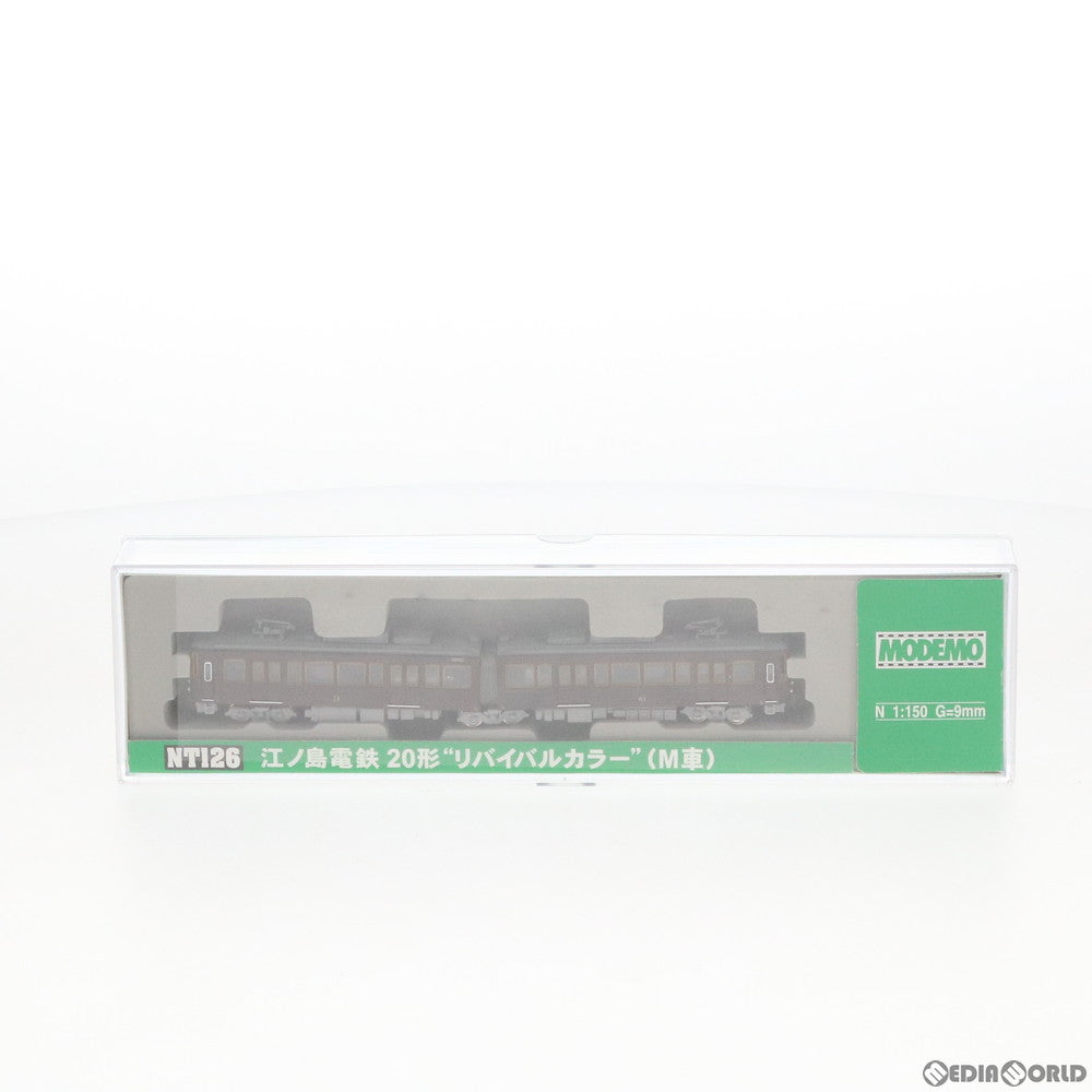 【中古即納】[RWM] NT126 江ノ島電鉄20形 リバイバルカラー(M車) 2両セット Nゲージ 鉄道模型 MODEMO(モデモ/ハセガワ) (20120501)