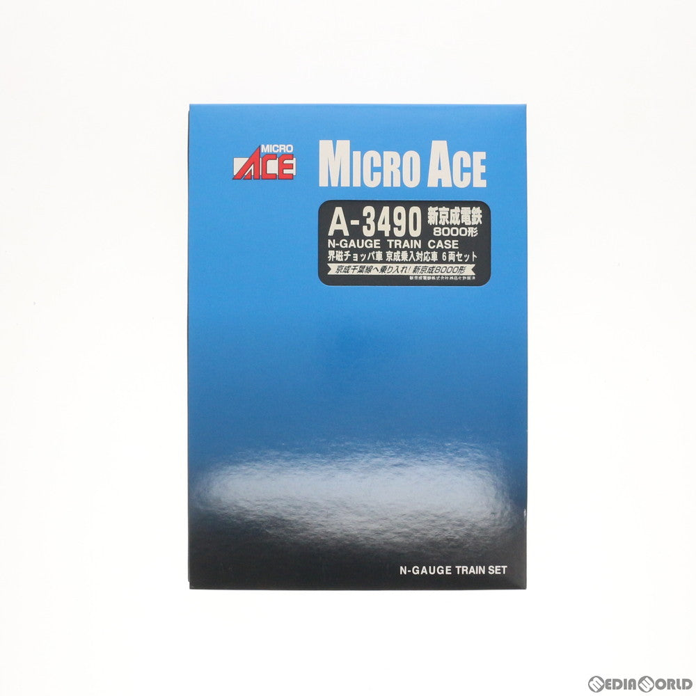【中古即納】[RWM] A3490 新京成電鉄8000形 界磁チョッパ車 京成乗入対応車 6両セット Nゲージ 鉄道模型 MICRO ACE(マイクロエース) (20090331)