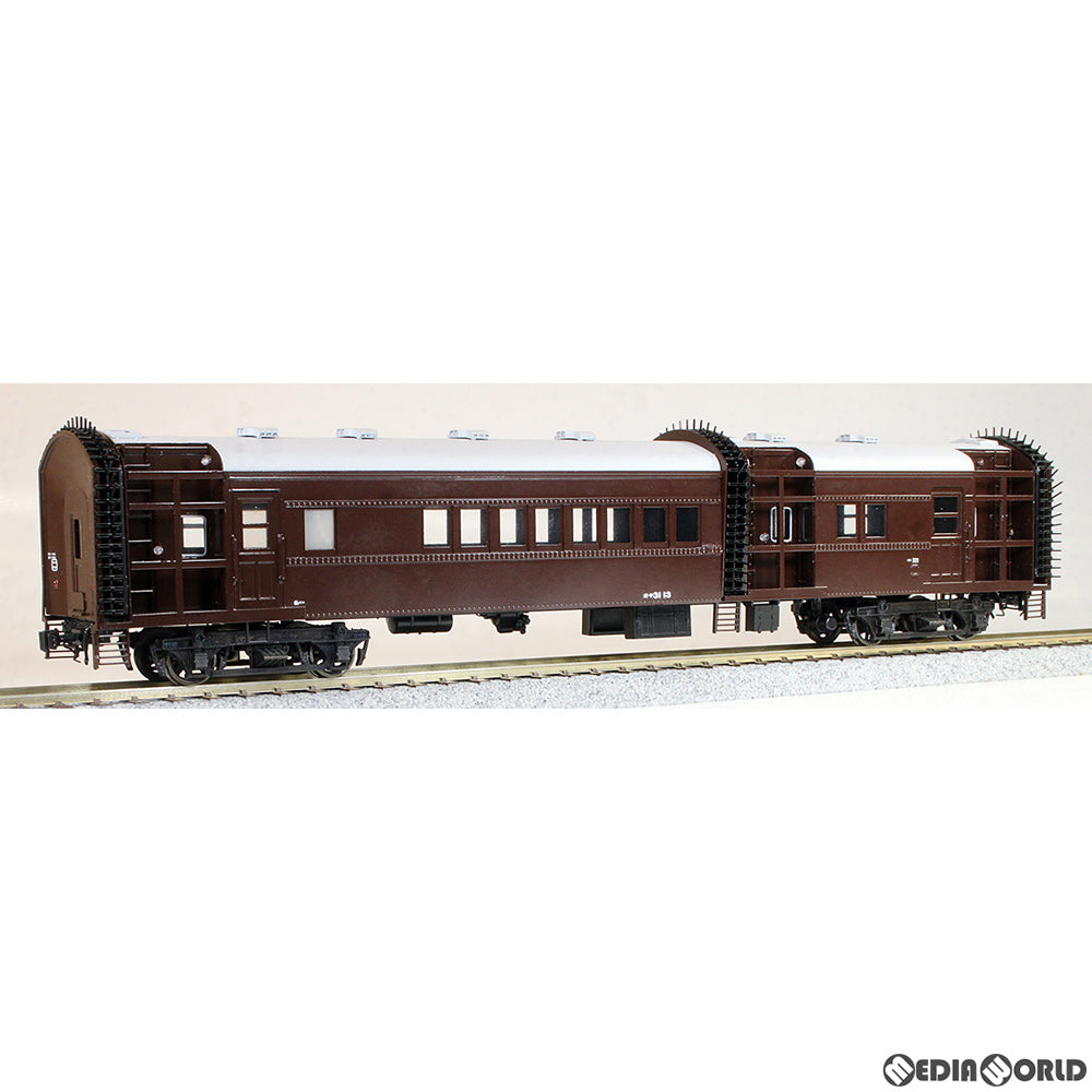 【新品即納】[RWM] (再販) 6014283 特別企画品 16番 国鉄 オヤ31 13 建築限界測定用試験車 おいらん 矢羽根差込み型 塗装済完成品(動力無し) HOゲージ 鉄道模型 ワールド工芸(20230131)