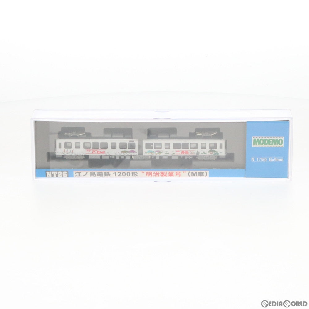【中古即納】[RWM] NT26 江ノ島電鉄 1200形 明治製菓号(M車) Nゲージ 鉄道模型 MODEMO(モデモ/ハセガワ) (20081031)