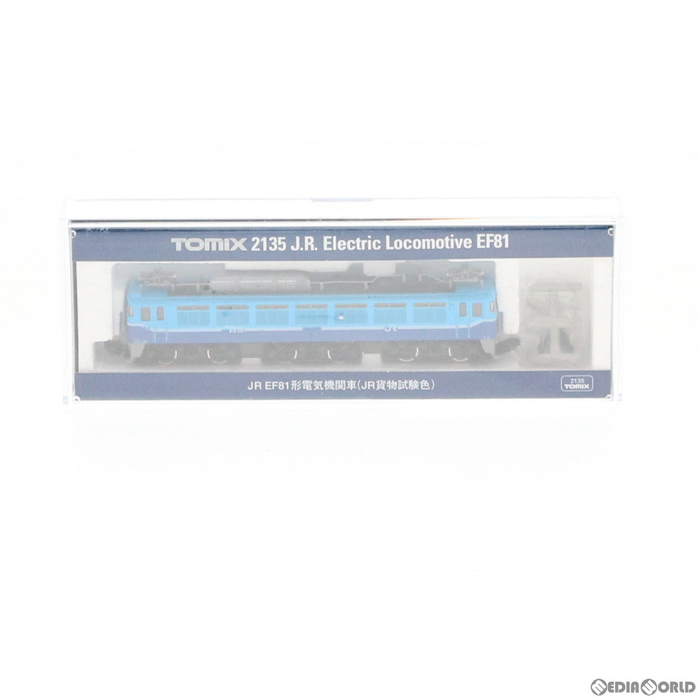 【中古即納】[RWM] 2135 JR EF81形 電気機関車(JR貨物試験色) Nゲージ 鉄道模型 TOMIX(トミックス) (20041231)