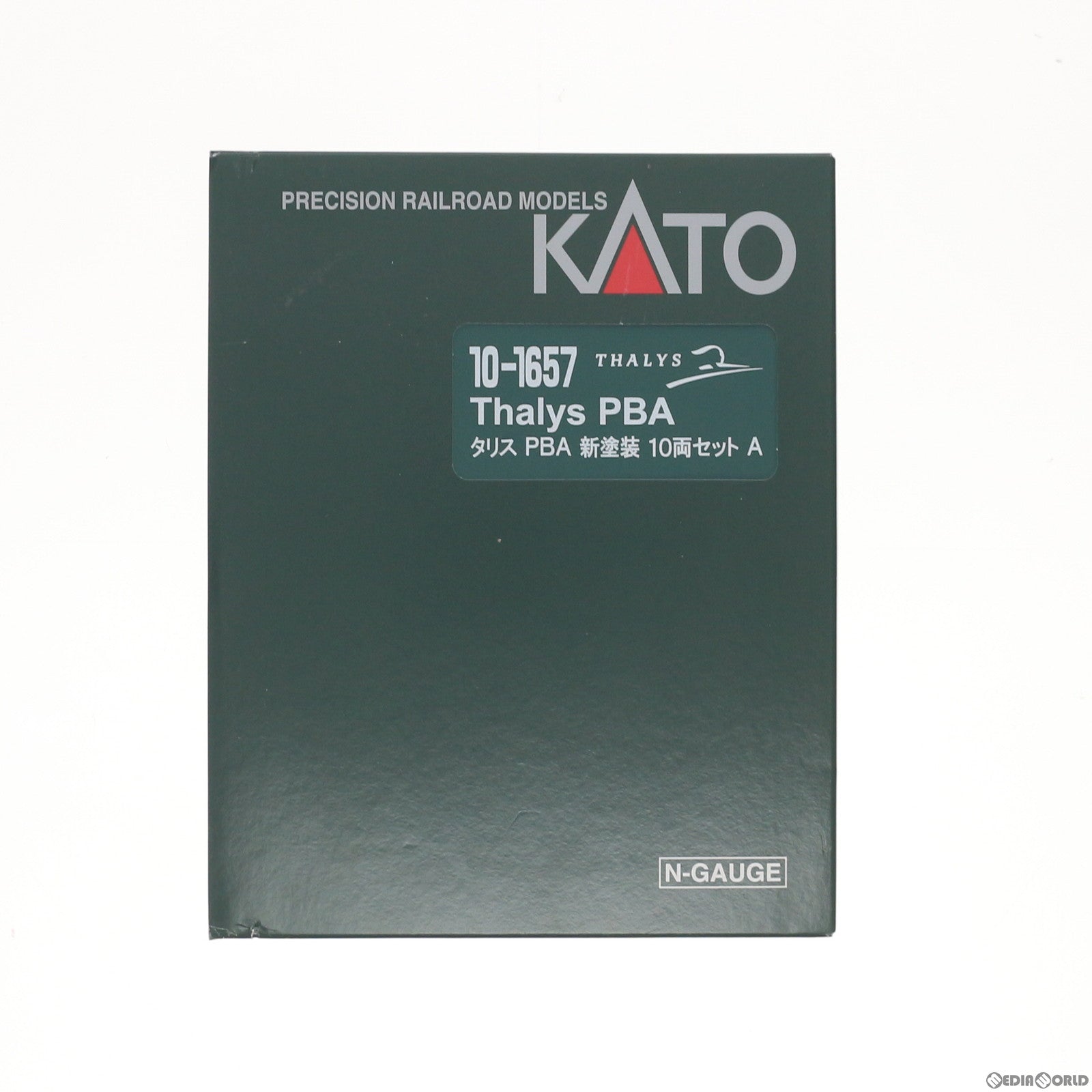 【中古即納】[RWM] 10-1657 Thalys(タリス) PBA 新塗装 10両セット(動力付き) Nゲージ 鉄道模型 KATO(カトー) (20201029)
