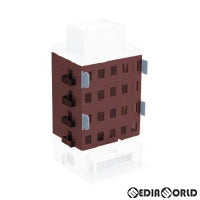 【新品即納】[RWM] (再販) 2608 着色済み ビジネスビル(ブラウン) 増設4階分 Nゲージ 鉄道模型 GREENMAX(グリーンマックス) (20220420)