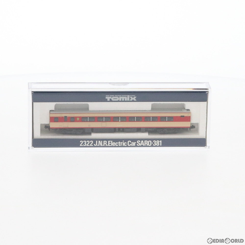 【中古即納】[RWM] 2322 国鉄電車 サロ381形(動力無し) Nゲージ 鉄道模型 TOMIX(トミックス) (19971231)