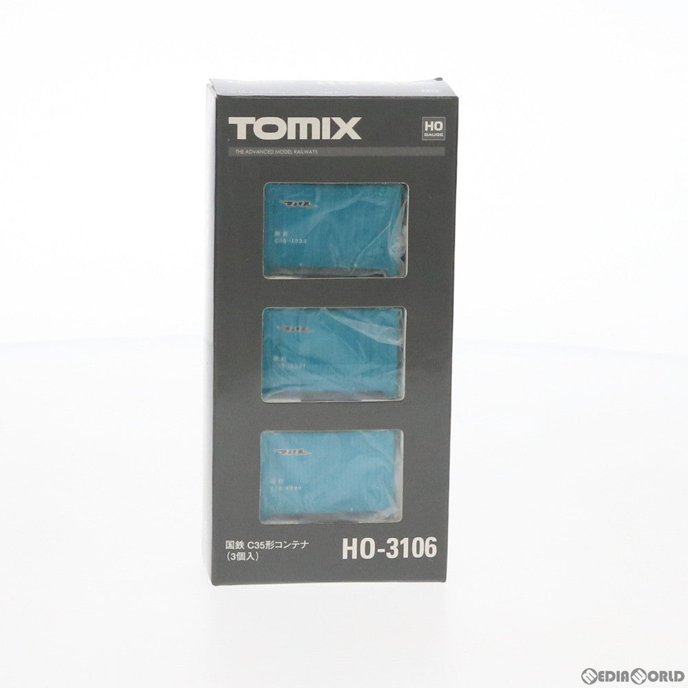 【中古即納】[RWM] HO-3106 国鉄 C35形コンテナ(3個入) HOゲージ 鉄道模型 TOMIX(トミックス) (20090831)