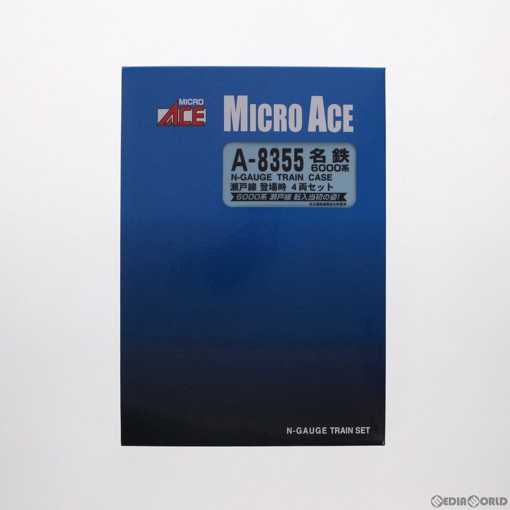 【中古即納】[RWM] A8355 名鉄 6000系 瀬戸線 登場時 4両セット(動力付き) Nゲージ 鉄道模型 MICRO ACE(マイクロエース) (20201226)