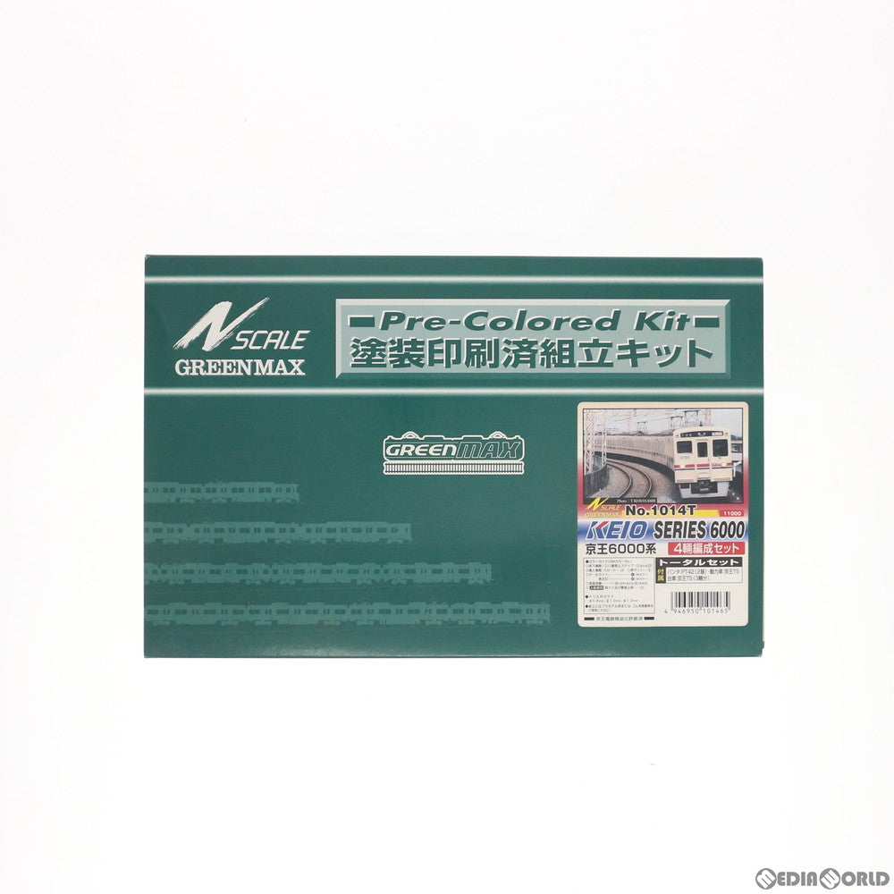 【中古即納】[RWM] 1014T 京王6000系 4輛編成セット トータルセット 組み立てキット(動力付き) Nゲージ 鉄道模型 GREENMAX(グリーンマックス) (20041031)