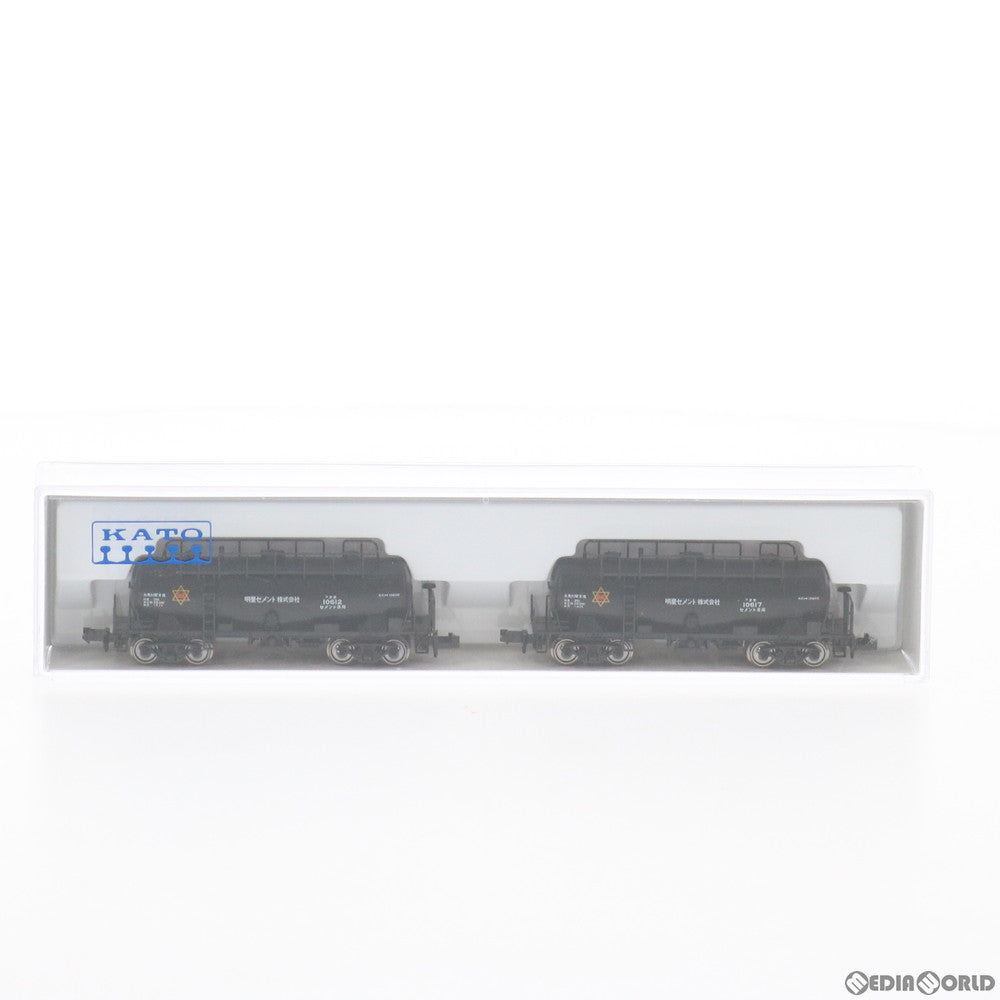 【中古即納】[RWM] 8067 タキ10600 明星セメント 2両入(動力無し) Nゲージ 鉄道模型 KATO(カトー) (20210128)