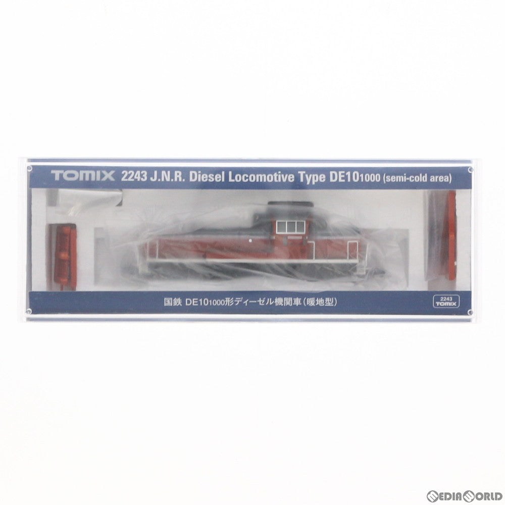 【中古即納】[RWM] 2243 国鉄 DE10-1000形ディーゼル機関車(暖地型) (動力付き) Nゲージ 鉄道模型 TOMIX(トミックス) (20210320)