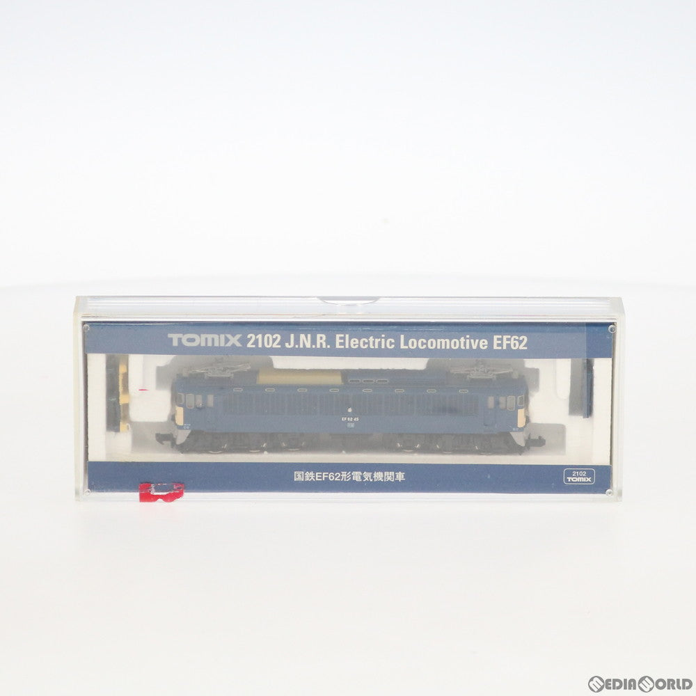 【中古即納】[RWM] 2102 国鉄 EF62形 電気機関車(動力付き) Nゲージ 鉄道模型 TOMIX(トミックス) (19971231)