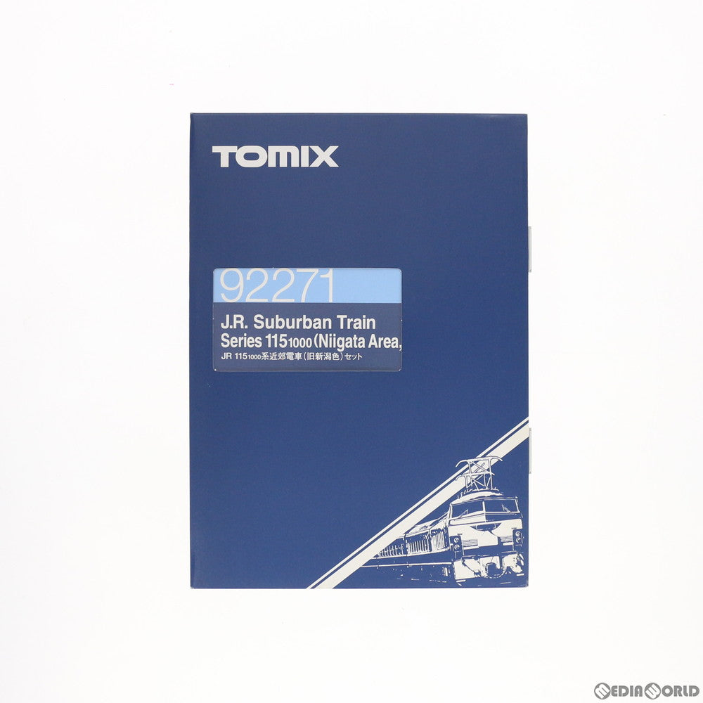 【中古即納】[RWM] 92271 JR 115-1000系近郊電車(旧新潟色) 3両セット(動力付き) Nゲージ 鉄道模型 TOMIX(トミックス) (20040831)