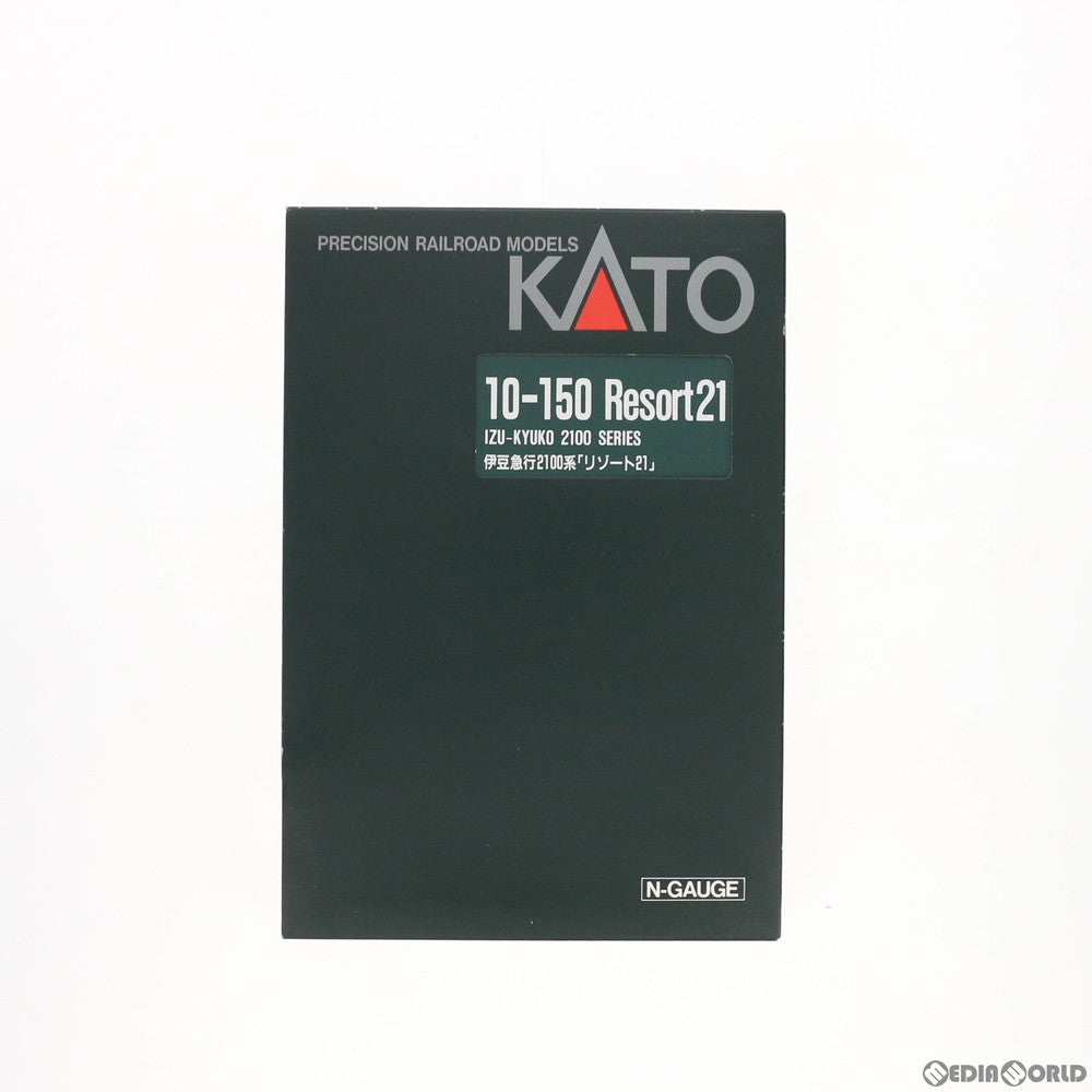 【中古即納】[RWM] 10-150A 伊豆急行2100系「リゾート21」 7両セット(Izukyuロゴなし) (動力付き) Nゲージ 鉄道模型 KATO(カトー) (20021231)