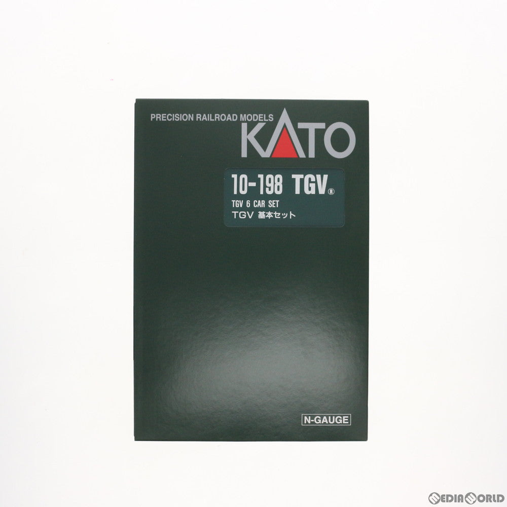 【中古即納】[RWM] 10-198 TGV 6両基本セット(動力付き) Nゲージ 鉄道模型 KATO(カトー) (20001231)
