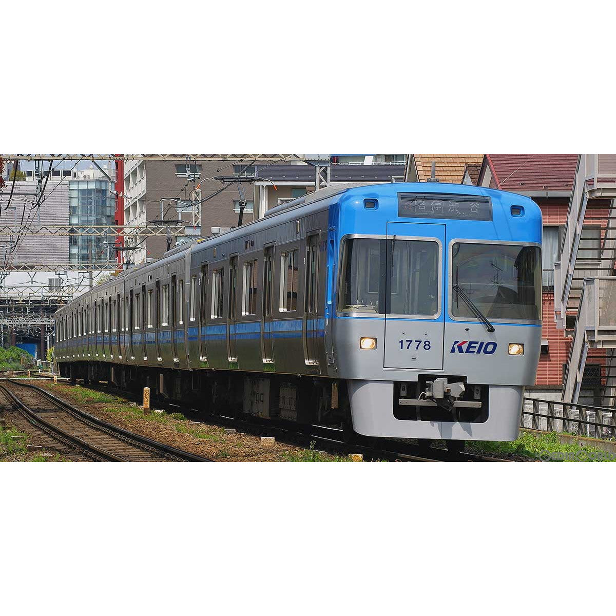 【新品即納】[RWM]30891 京王1000系(5次車・ライトブルー) 5両編成セット(動力付き) Nゲージ 鉄道模型 GREENMAX(グリーンマックス)(20210313)