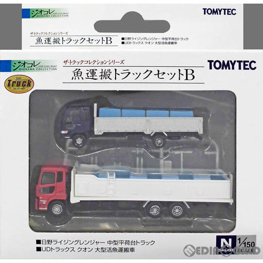 【新品即納】[RWM] 287896 ザ・トラックコレクション 魚運搬トラックセットB Nゲージ 鉄道模型 TOMYTEC(トミーテック) (20180429)