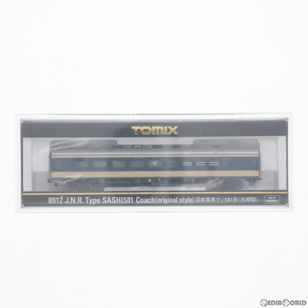 【中古即納】[RWM] 8912 国鉄電車 サシ581形(初期型) (動力無し) Nゲージ 鉄道模型 TOMIX(トミックス) (20060228)