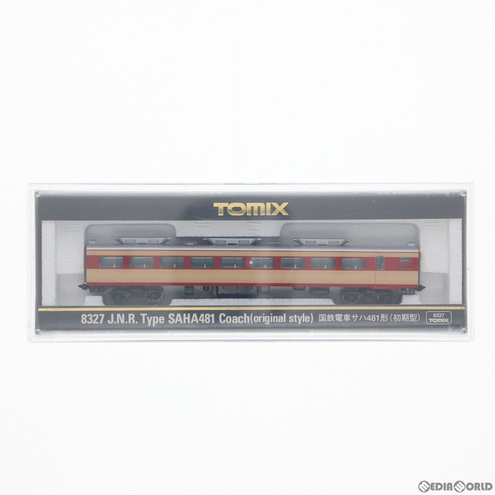 【中古即納】[RWM] 8327 国鉄電車 サハ481形(初期型) (動力無し) Nゲージ 鉄道模型 TOMIX(トミックス) (20031231)