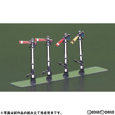 【新品即納】[RWM] (再販) 2597 着色済み 腕木式信号機セット Nゲージ 鉄道模型 GREENMAX(グリーンマックス) (20221021)