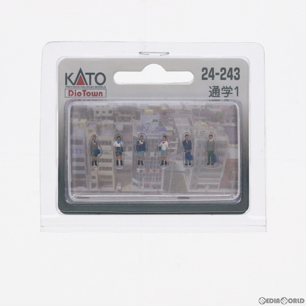 【中古即納】[RWM] 24-243 DioTown(ジオタウン) (N) 人形 通学1 Nゲージ 鉄道模型 KATO(カトー) (20111031)