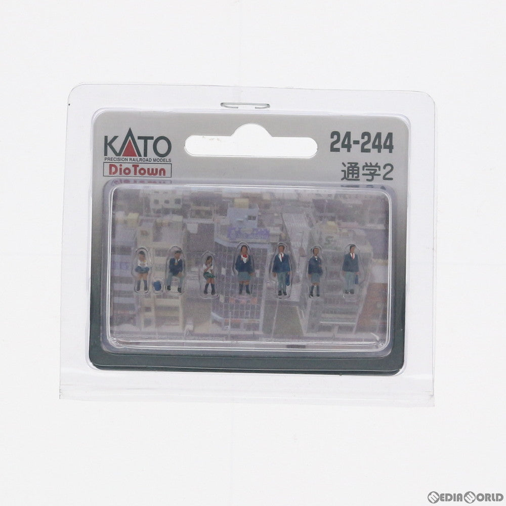 【中古即納】[RWM] 24-244 DioTown(ジオタウン) (N) 人形 通学2 Nゲージ 鉄道模型 KATO(カトー) (20111031)