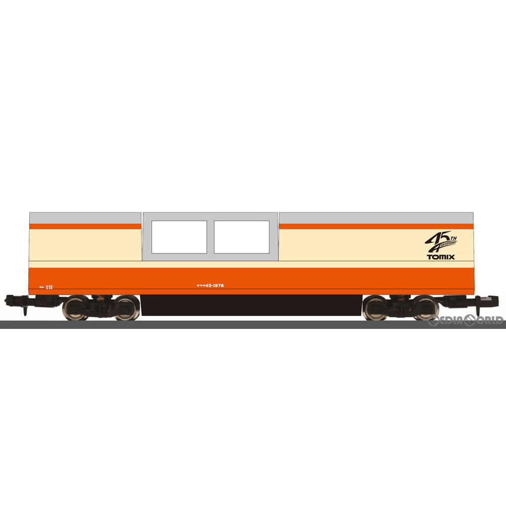 【新品即納】[RWM] 6499 特別企画品 マルチレールクリーニングカー(トミックス45周年記念カラー) (動力無し) Nゲージ 鉄道模型 TOMIX(トミックス) (20210918)
