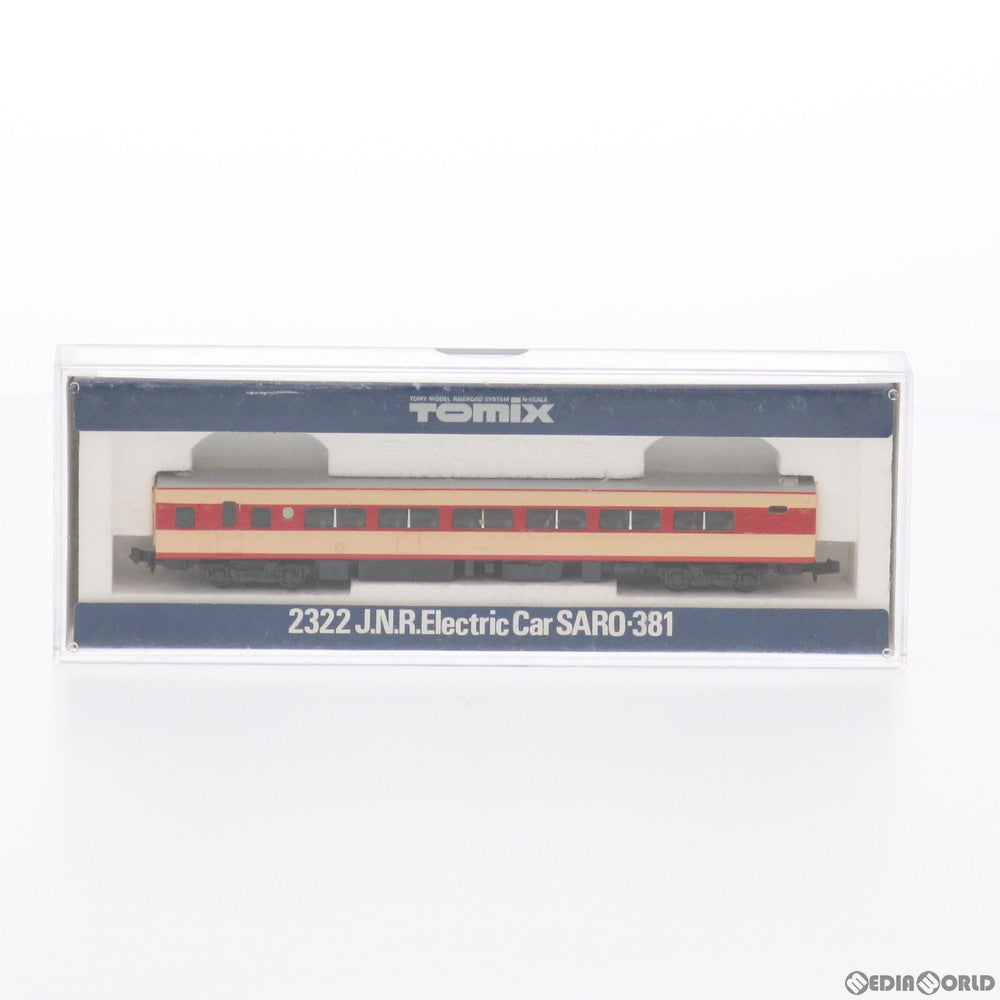 【中古即納】[RWM] 2322 国鉄電車 サロ381形(動力無し) Nゲージ 鉄道模型 TOMIX(トミックス) (19991231)