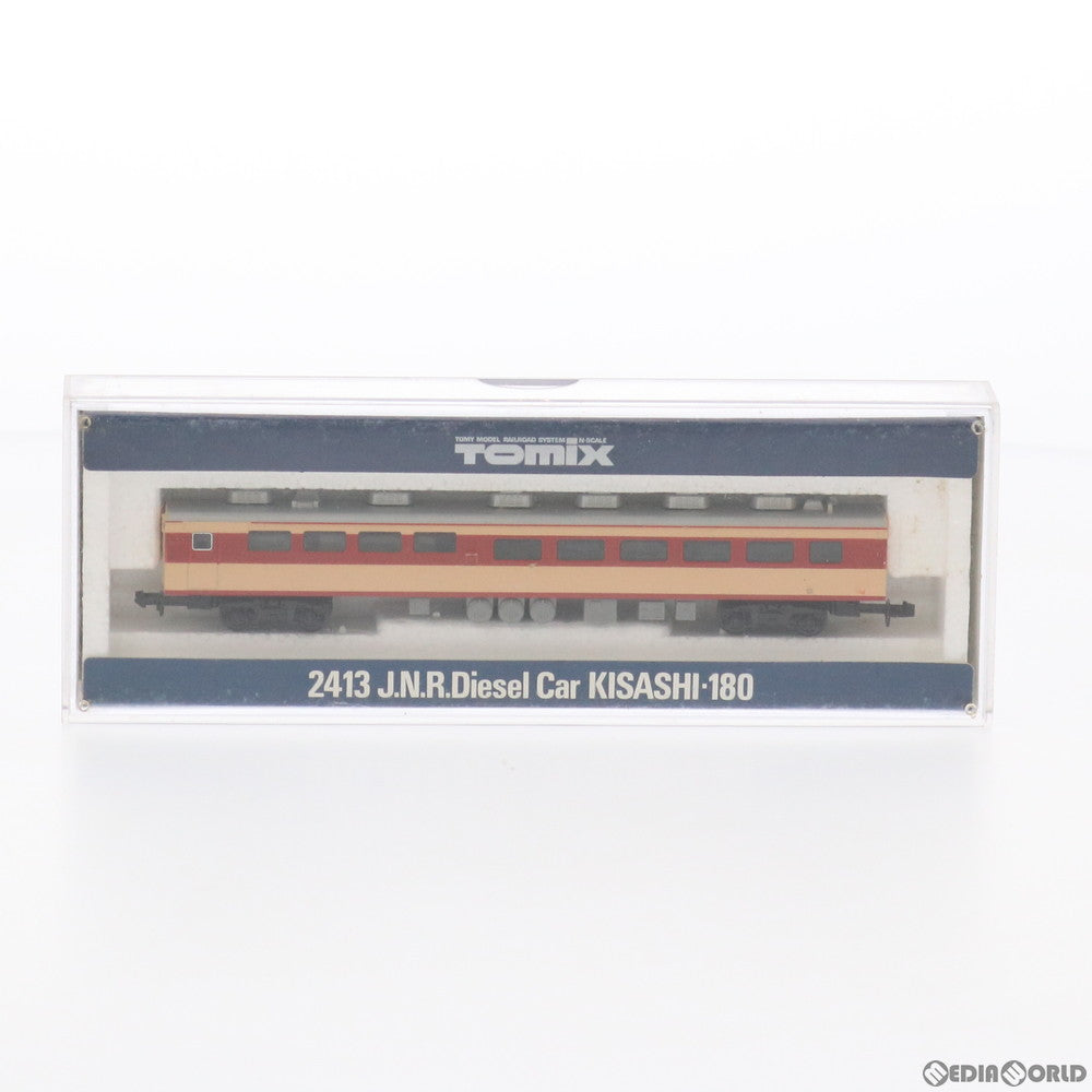 【中古即納】[RWM] 2413 国鉄キサシ180形 ディーゼル動車(動力無し) Nゲージ 鉄道模型 TOMIX(トミックス) (19991231)