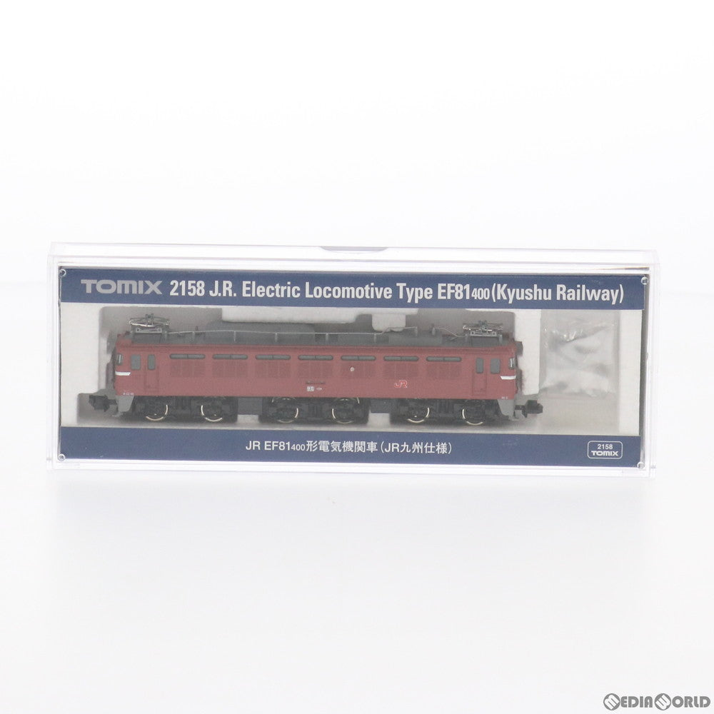 【中古即納】[RWM] 2158 JR EF81-400形 電気機関車(JR九州仕様) (動力付き) Nゲージ 鉄道模型 TOMIX(トミックス) (19991231)