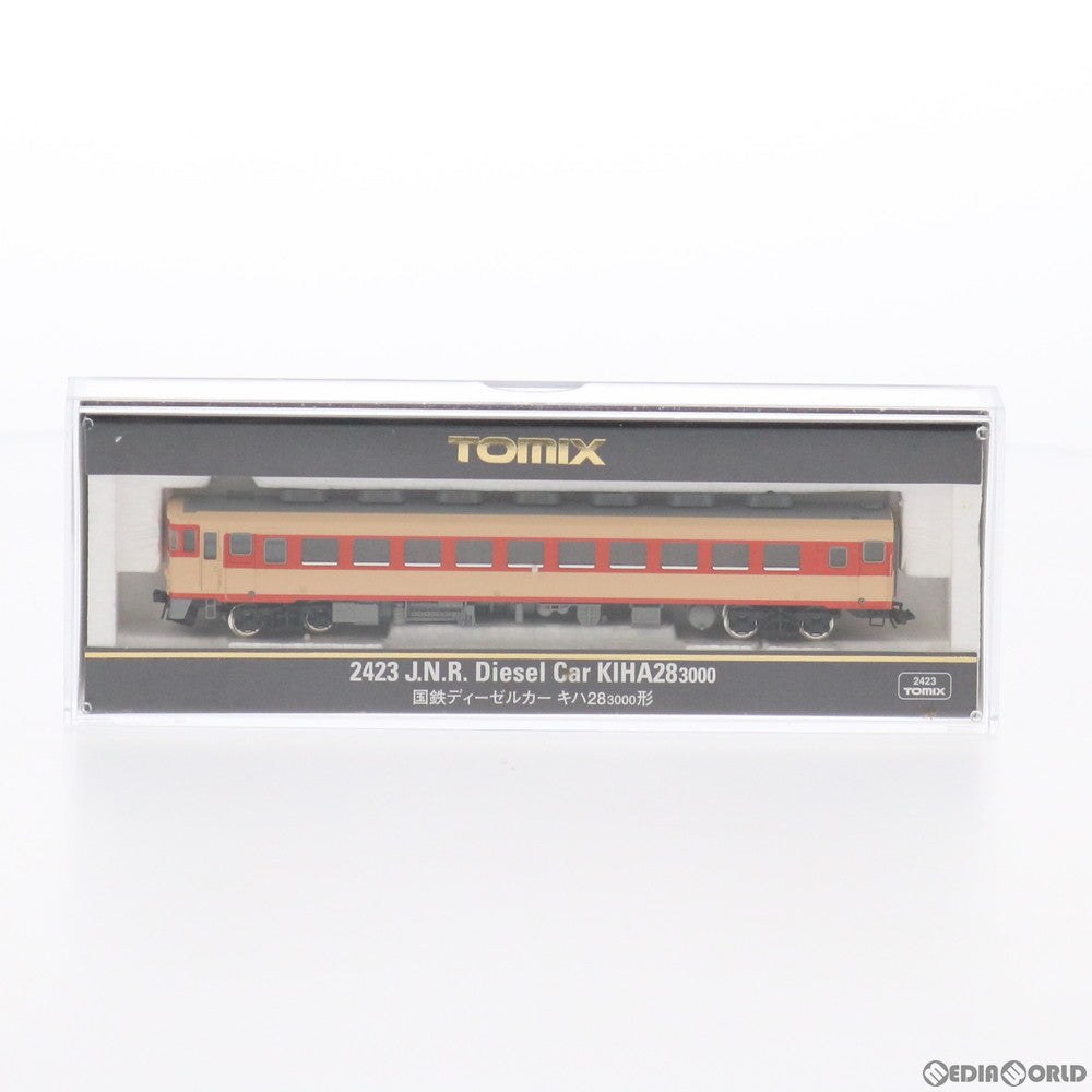 【中古即納】[RWM] 2423 国鉄ディーゼルカー キハ28-3000形(動力無し) Nゲージ 鉄道模型 TOMIX(トミックス) (19991231)