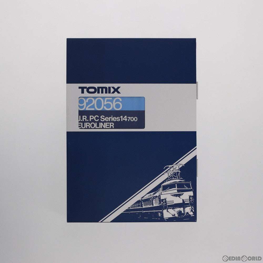 【中古即納】[RWM] 92056 JR14-700系(座席車) ユーロライナーカラー 4両セット(動力付き) Nゲージ 鉄道模型 TOMIX(トミックス) (19991231)