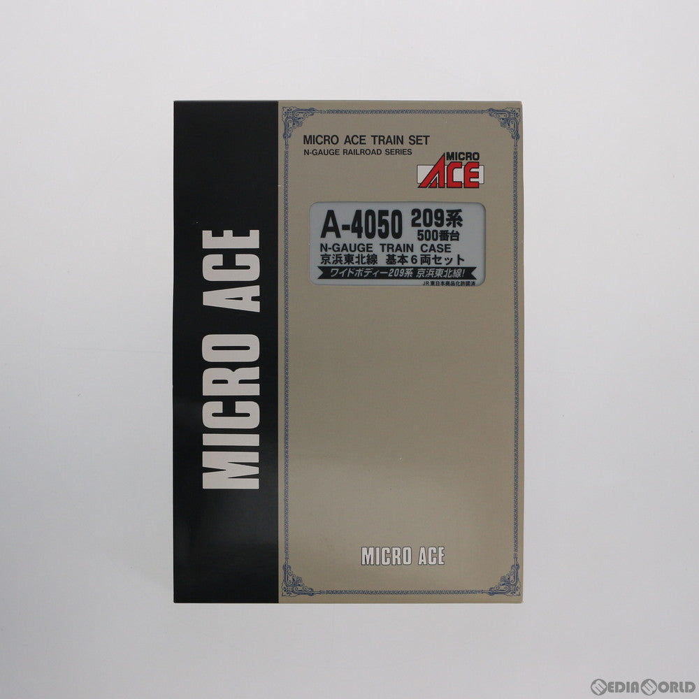 【中古即納】[RWM] A4050 209系500番台 京浜東北線色 基本6両セット(動力付き) Nゲージ 鉄道模型 MICRO ACE(マイクロエース) (19991231)