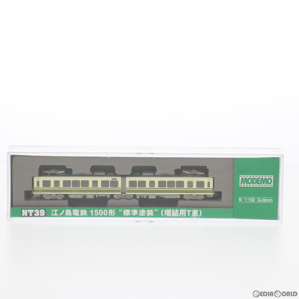 【中古即納】[RWM] NT39 江ノ島電鉄 1500形 『標準塗装』(増結用T車) (2両セット) (動力無し) Nゲージ 鉄道模型 MODEMO(モデモ/ハセガワ) (20030806)