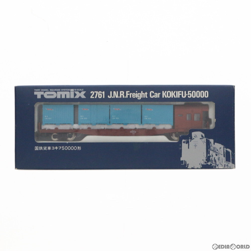 【中古即納】[RWM] 2761 国鉄貨車 コキフ50000形(動力無し) Nゲージ 鉄道模型 トミックス(TOMIX) (20050331)