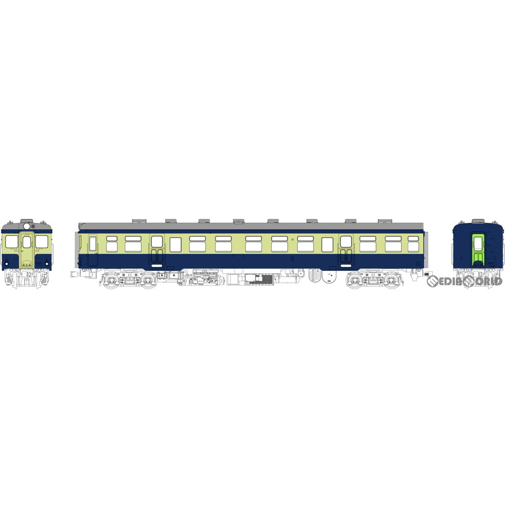 RWM]TW-K25AM-1 キハ25バス窓(色:青、黄褐) 台車DT19(動力付き) HO