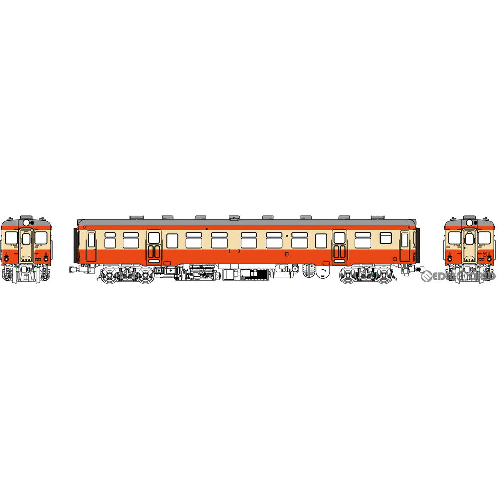 【新品即納】[RWM] TW-K20BM キハ20バス窓(色:朱、クリーム) 台車DT22(動力付き) HOゲージ 鉄道模型 TRAMWAY(トラムウェイ) (20220602)