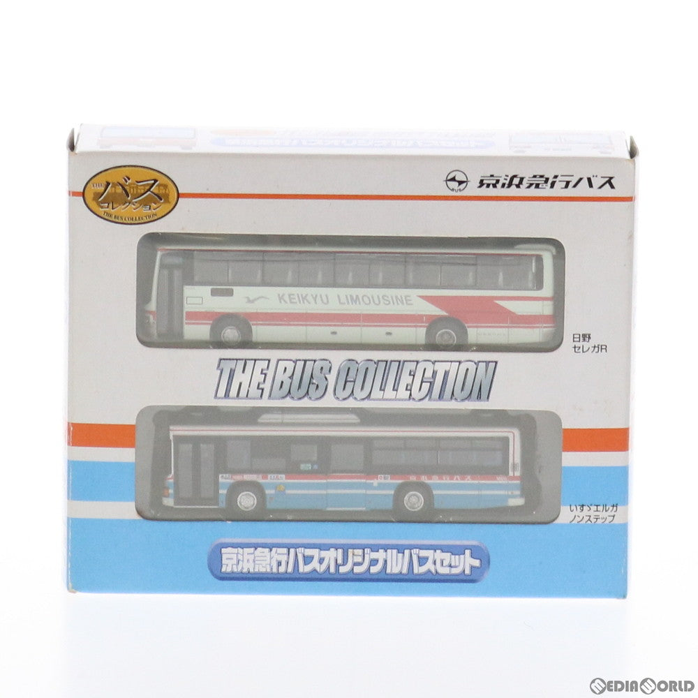 【中古即納】[RWM] ザ・バスコレクション(バスコレ) 京浜急行バス 日野 セレガ R&いすづ エルガ ノンステップ(2台セット) 京浜急行バスオリジナルバスセット Nゲージ 鉄道模型 TOMYTEC(トミーテック) (20090525)
