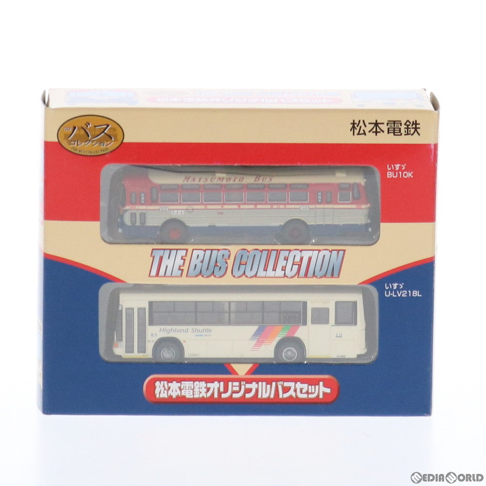 【中古即納】[RWM] ザ・バスコレクション(バスコレ) 松本電鉄 いすづ BU10K&いすづU-LV218L(2台セット) 松本電鉄オリジナルバスセット Nゲージ 鉄道模型 TOMYTEC(トミーテック) (20101231)