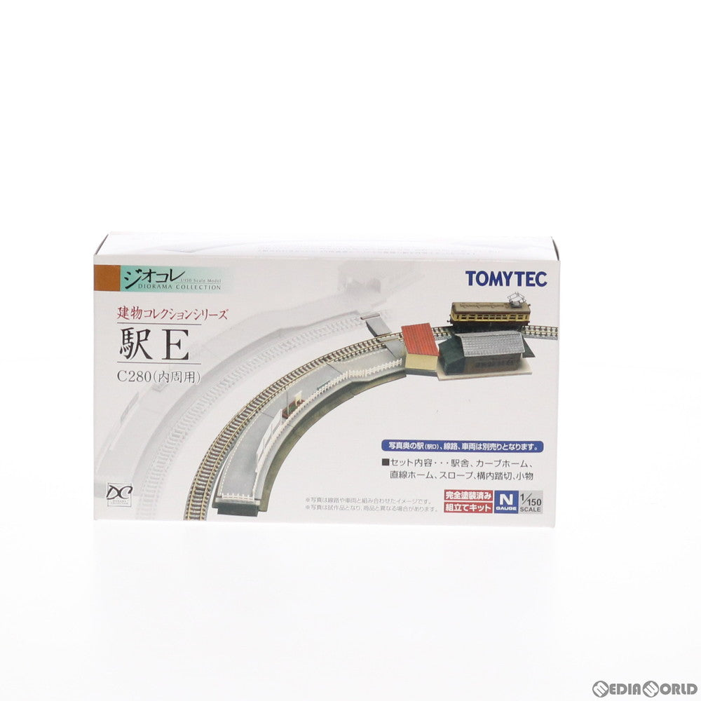 【中古即納】[RWM] 224839 建物コレクション(建コレ) 060 駅E (カーブホーム) 〜C280・内周用〜 Nゲージ 鉄道模型 TOMYTEC(トミーテック) (20121109)