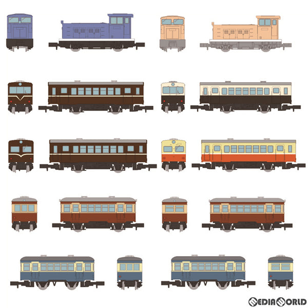 [RWM](BOX)319962 ノスタルジック鉄道コレクション(鉄コレ/ノス鉄) 第2弾 Nゲージ 鉄道模型(10個) TOMYTEC(トミーテック)