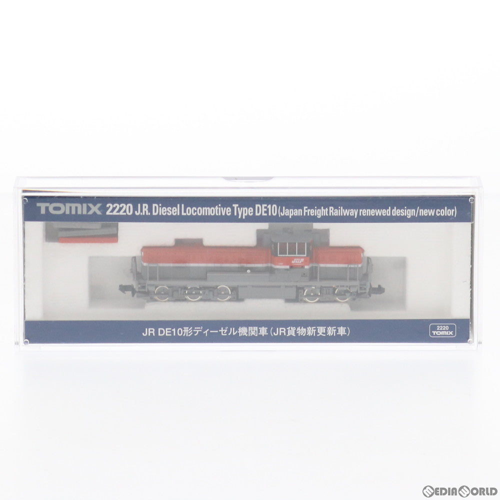 【中古即納】[RWM] 2220 JR DE10形ディーゼル機関車(JR貨物新更新車) (動力付き) Nゲージ 鉄道模型 TOMIX(トミックス) (20070331)