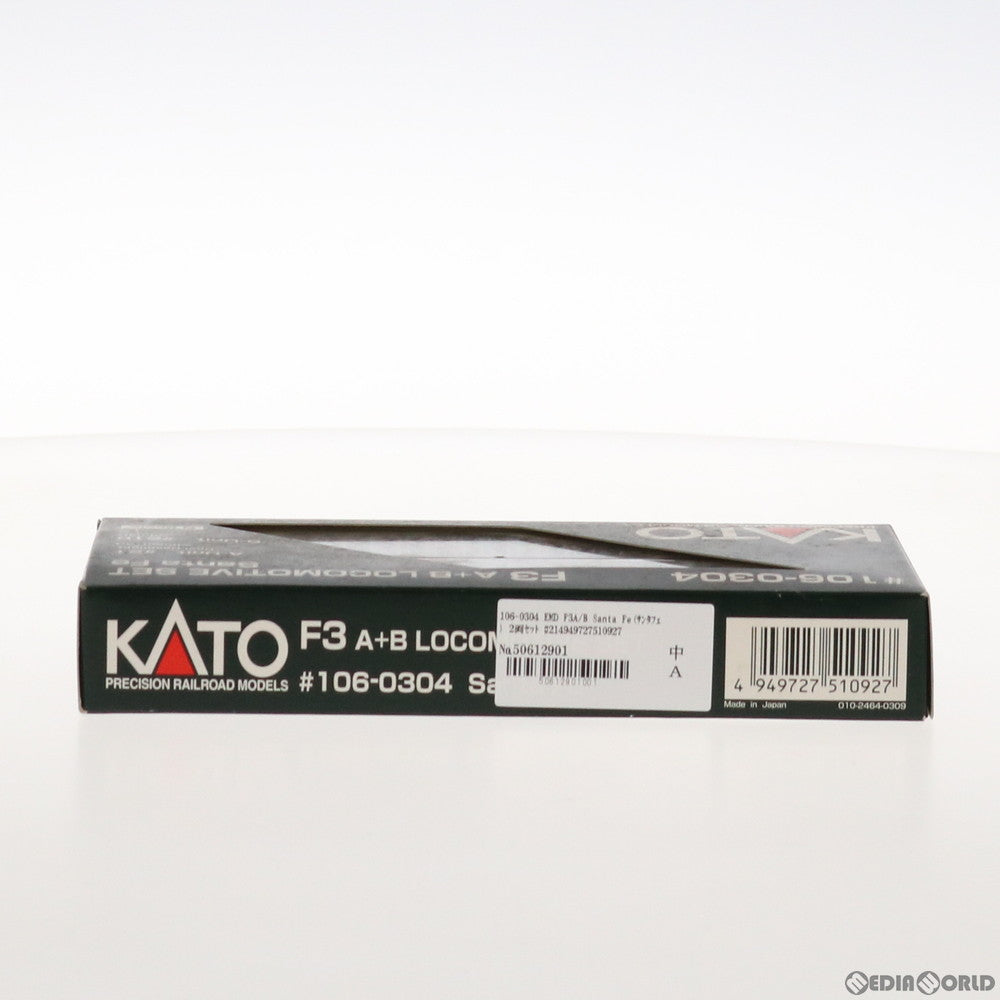 【中古即納】[RWM] 106-0304 EMD F3A/B Santa Fe(サンタフェ) 2両セット #21/#21B AT&SF(動力付き) Nゲージ 鉄道模型 KATO(カトー) (20031130)