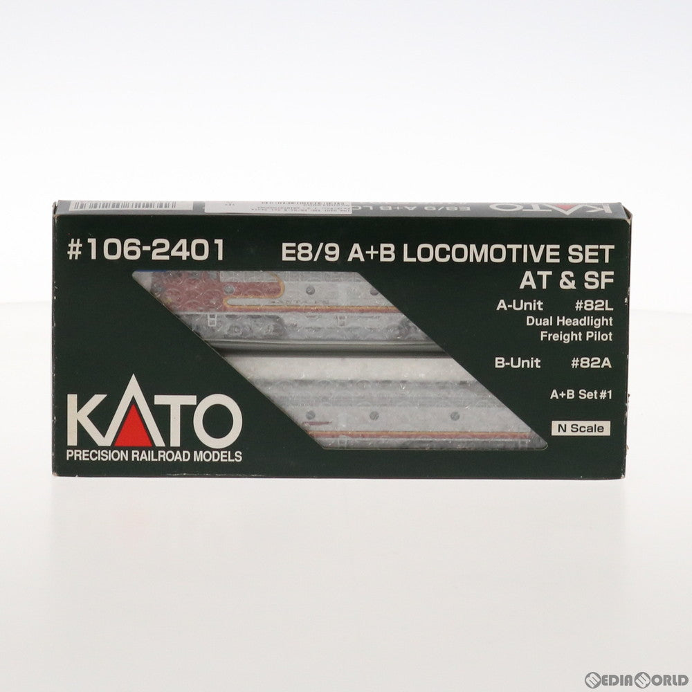 【中古即納】[RWM] 106-2401 EMD E8/9A+B Set Santa Fe(サンタフェ) 1 2両セット AT&SF(動力付き) Nゲージ 鉄道模型 KATO(カトー) (20000630)