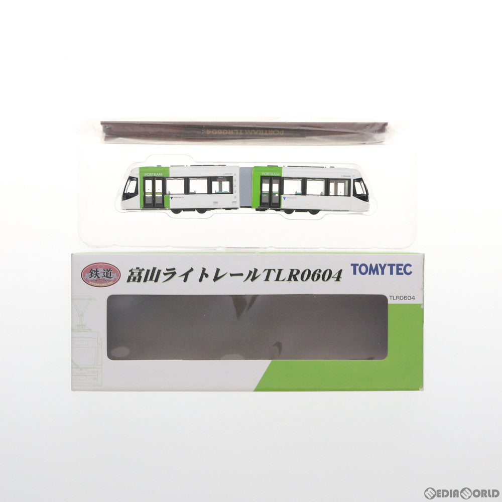 【中古即納】[RWM] 222194 鉄道コレクション(鉄コレ) 富山ライトレール TLR0604(黄緑) (動力無し) Nゲージ 鉄道模型 TOMYTEC(トミーテック) (20090831)