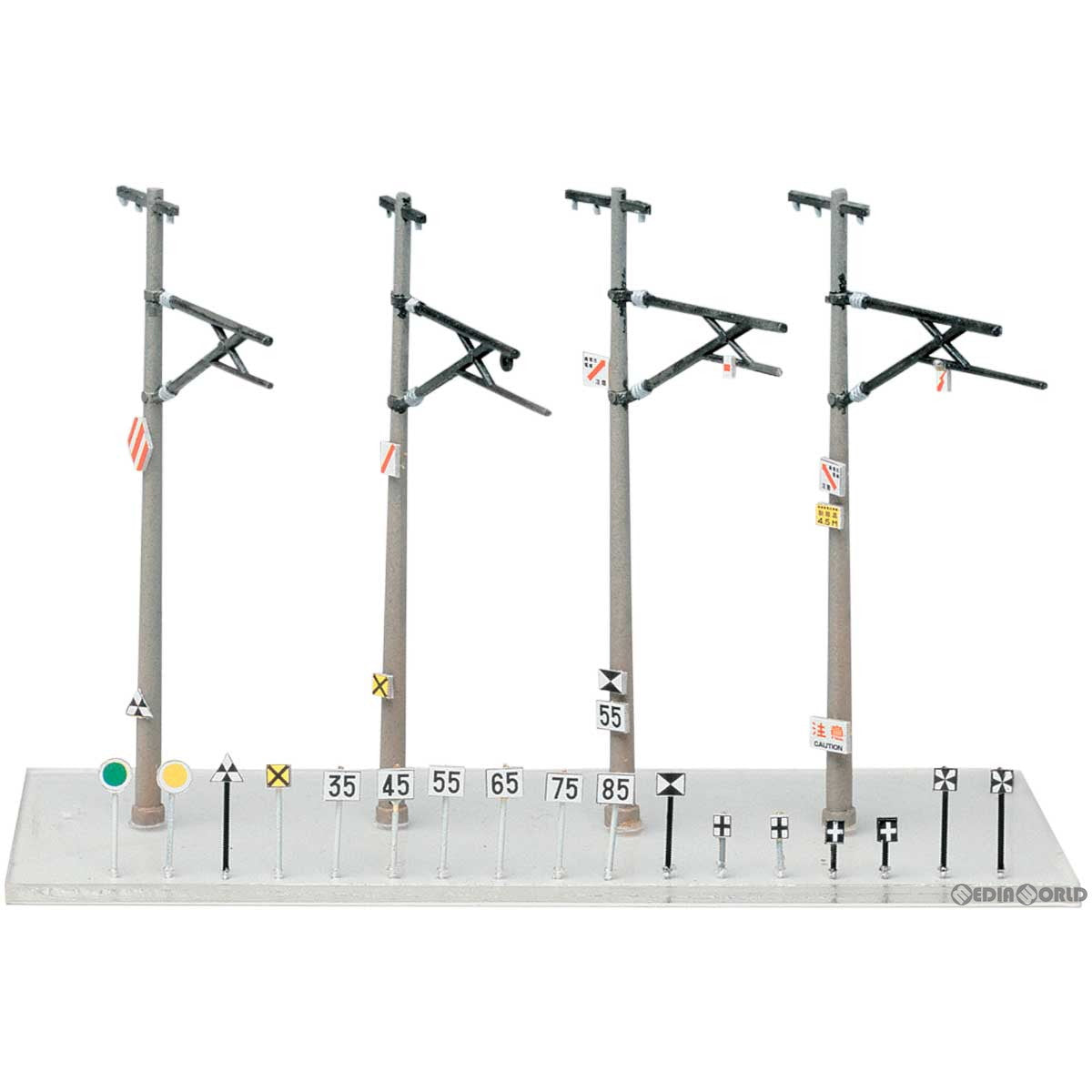 【新品】【お取り寄せ】[RWM] (再販) 2183 単線架線柱 16本入 ストラクチャーキット 未塗装組立てキット Nゲージ 鉄道模型 GREENMAX(グリーンマックス) (20230131)
