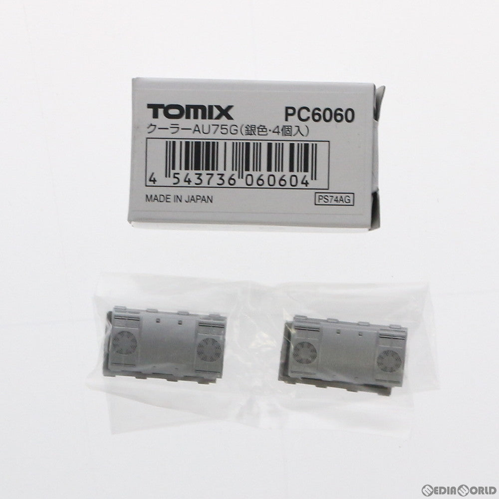 【中古即納】[RWM] PC6060 クーラー AU75G(銀色) 4個入り Nゲージ 鉄道模型 TOMIX(トミックス) (20160930)