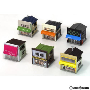 【新品】【お取り寄せ】[RWM] 2218 商店セット(リノベーション仕様・6棟入り) 未塗装組立てキット Nゲージ 鉄道模型 GREENMAX(グリーンマックス) (20220511)