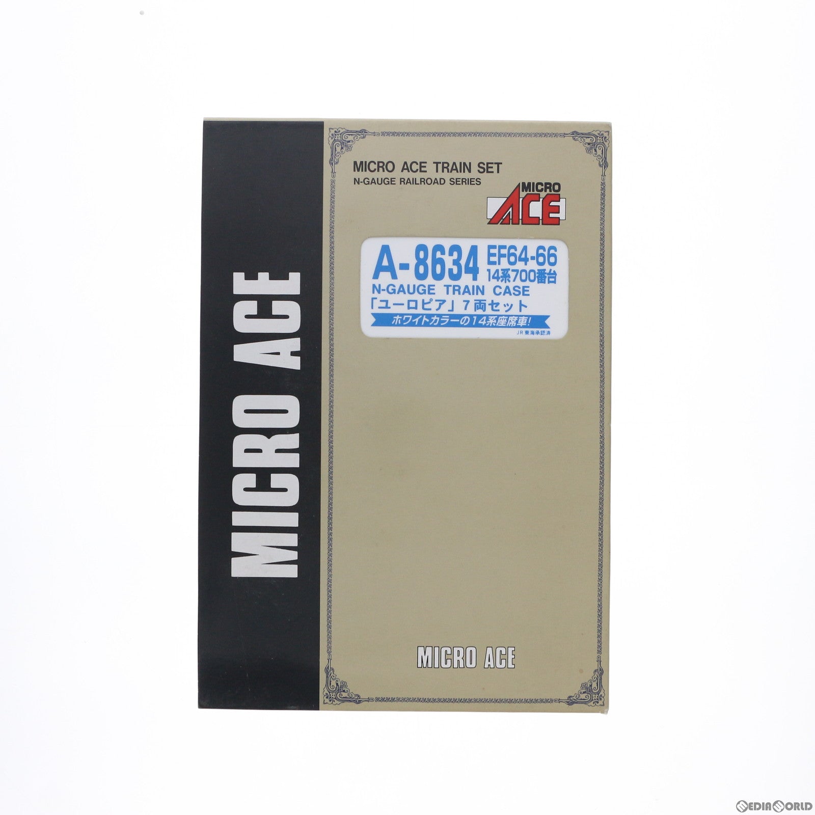 【中古即納】[RWM] A8634 EF64-66+14系700番台「ユーロピア」 7両セット(動力付き) Nゲージ 鉄道模型 MICRO ACE(マイクロエース) (20060331)